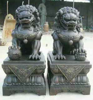 銅獅子應(yīng)該如何擺放？