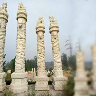 關(guān)于石雕龍柱、盤(pán)龍柱的簡(jiǎn)單介紹