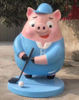 設(shè)計玻璃鋼卡通雕塑時要注意些什么？