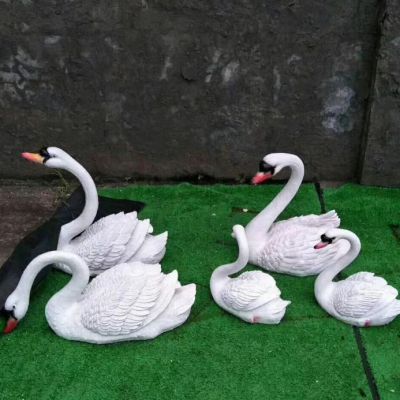 石雕公園噴水天鵝有什么寓意？