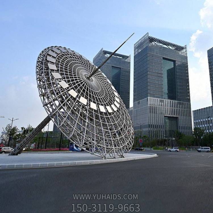 戶(hù)外大型不銹鋼抽象景觀雕塑