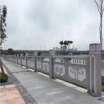 花崗巖客戶欄板，步道護(hù)欄板