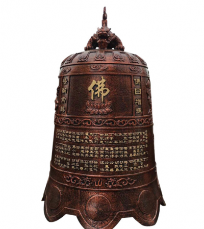 玻璃鋼仿銅佛鐘，吊鐘