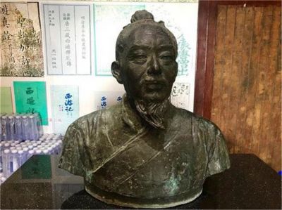 胸像古代人物景觀擺件戶(hù)外園林雕塑