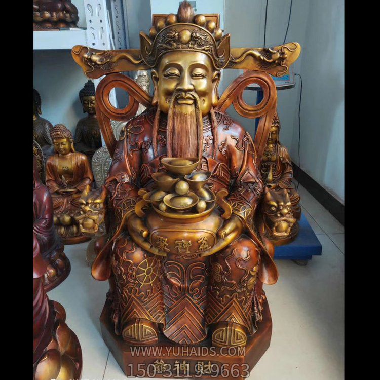 家用鍛造純銅財(cái)神爺?shù)袼?>
                                <h2>家用鍛造純銅財(cái)神爺?shù)袼?參數(shù)說(shuō)明</h2>
                                                                        <table>
                                      <tr>
                                        <th>產(chǎn)品標(biāo)題</th>
                                        <td>家用鍛造純銅財(cái)神爺?shù)袼?/td>
                                      </tr>
                                      <tr>
                                        <th>發(fā)布時(shí)間</th>
                                        <td>2023-06-07 15:34</td>
                                      </tr>
                                      <tr>
                                        <th>價(jià)格</th>
                                        <td><span>電話(huà)咨詢(xún)</td>
                                      </tr>
                                                                          </table>
                                <h2>家用鍛造純銅財(cái)神爺?shù)袼?詳細(xì)說(shuō)明</h2>
                                <p>玉海雕塑是一家綜合性的雕塑公司，擁有多款家用鍛造純銅財(cái)神爺?shù)袼苣Ｐ?，可加工定制多種家用鍛造純銅財(cái)神爺?shù)袼埽С植馁|(zhì)、樣式、風(fēng)格、尺寸大小等方面的調(diào)整修改定制。我們所加工制作的家用鍛造純銅財(cái)神爺?shù)袼苜|(zhì)優(yōu)價(jià)廉，遍布全國(guó)多個(gè)省市地區(qū)，想要了解更多案例圖片，請(qǐng)電話(huà)或微信咨詢(xún)。材質(zhì)、大小、樣式等都可以按需定制，還可根據(jù)您提供給的家用鍛造純銅財(cái)神爺?shù)袼軜訄D進(jìn)行制作！如有相關(guān)需求，歡迎致電（微信同號(hào)）：<span>150-3119-9663</span></p>
                                                                <div   class=