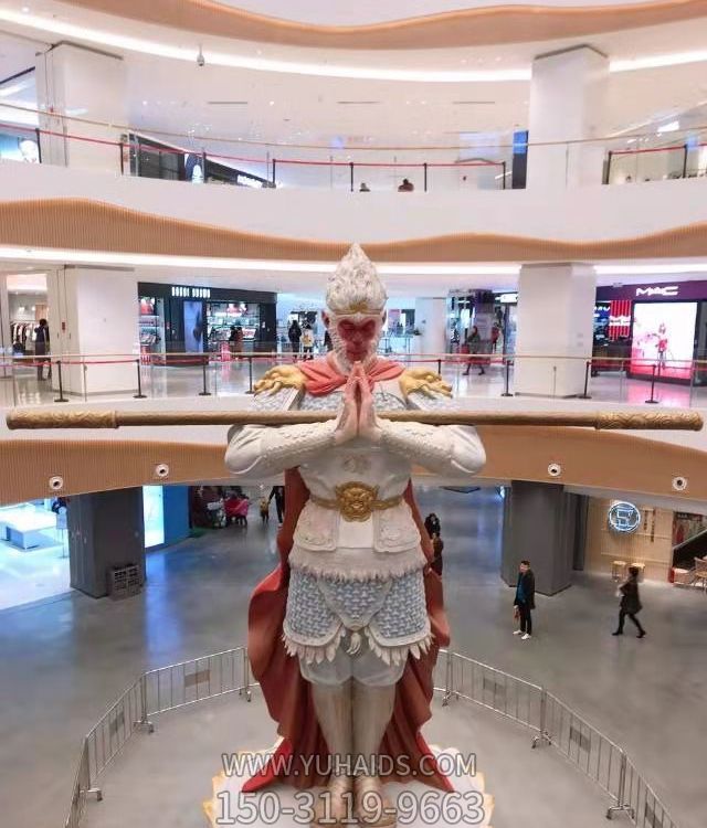 孫悟空雕塑 商場大廈創(chuàng)意動(dòng)漫人物