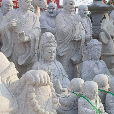 石雕佛像、菩薩像