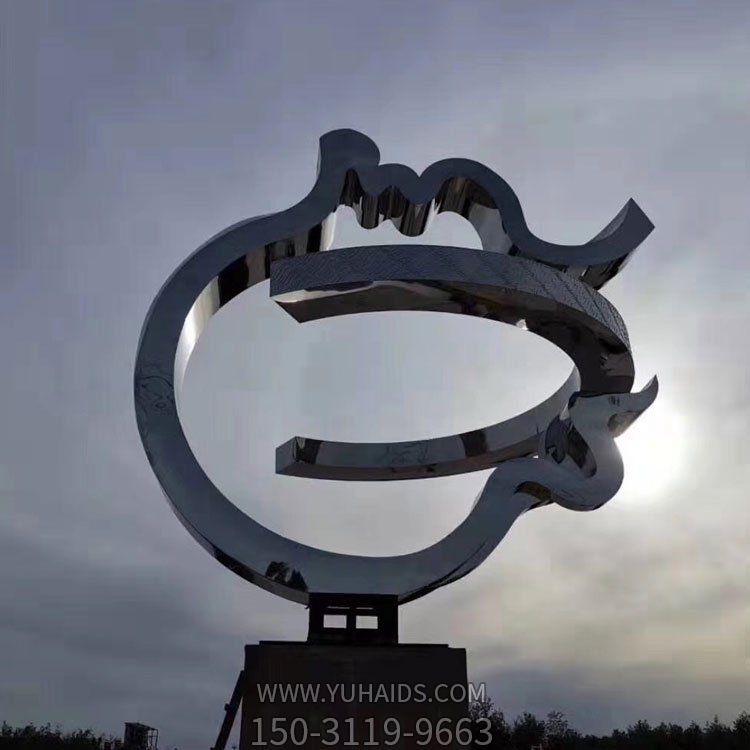 廣場(chǎng)戶(hù)外擺放不銹鋼創(chuàng)意藝術(shù)景觀雕塑
