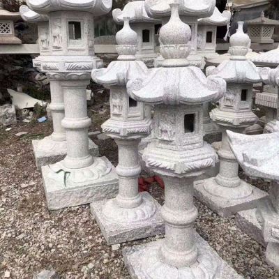花崗巖石雕燈，中國傳統(tǒng)古建照明燈籠