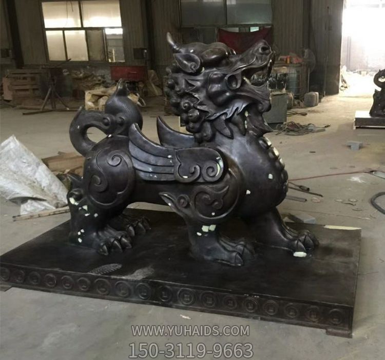 玻璃鋼仿銅仿真動(dòng)物公司企業(yè)招財(cái)貔貅雕塑 玻璃鋼仿銅仿真動(dòng)物公司企業(yè)招財(cái)貔貅雕塑