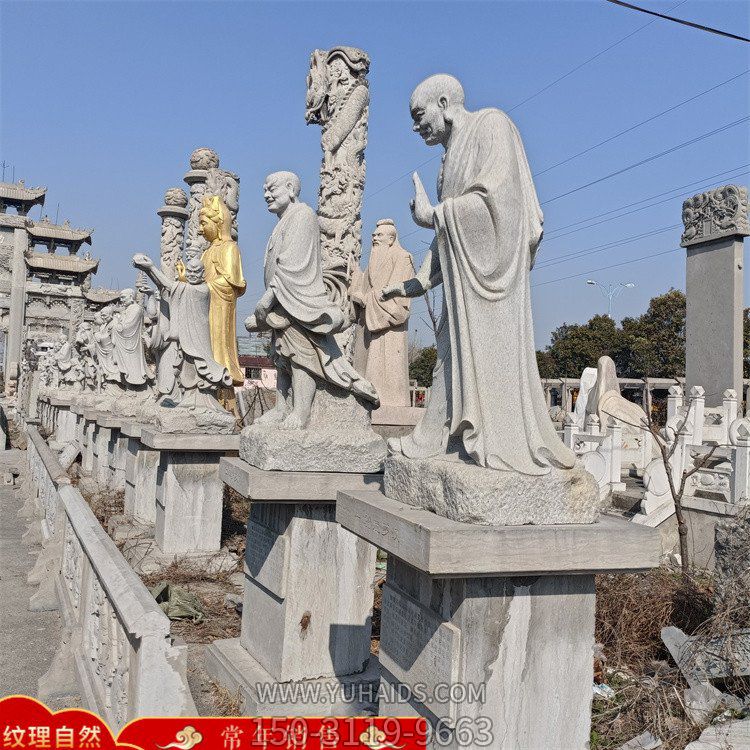佛像、人物、景觀等石雕作品定制加工雕塑