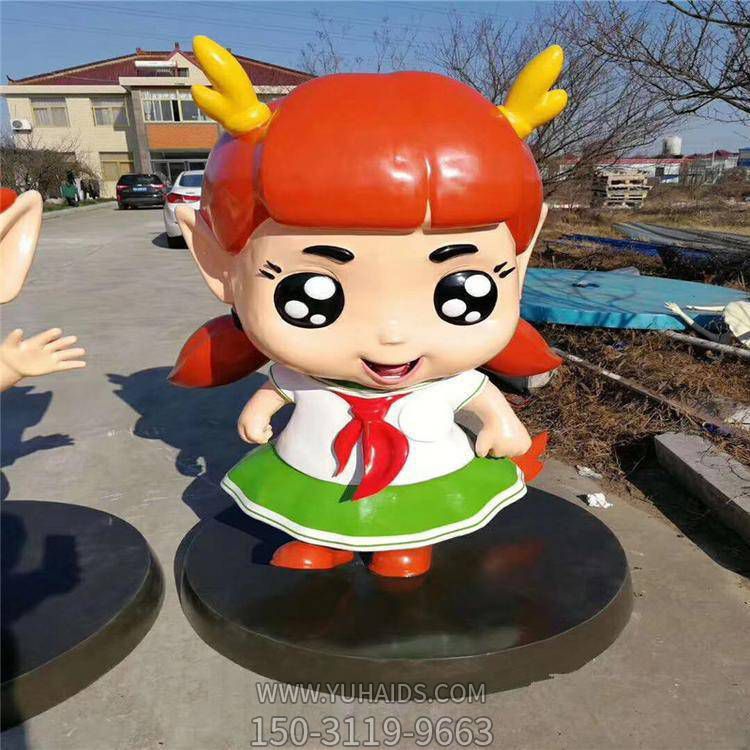 戶(hù)外園林大型園林商場(chǎng)美陳卡通擺件雕塑