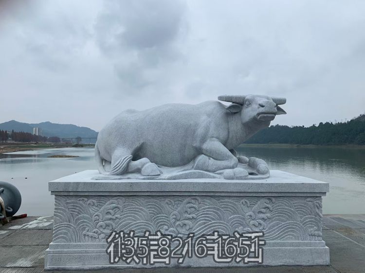 鎮(zhèn)水水?；◢弾r石雕動(dòng)物雕塑