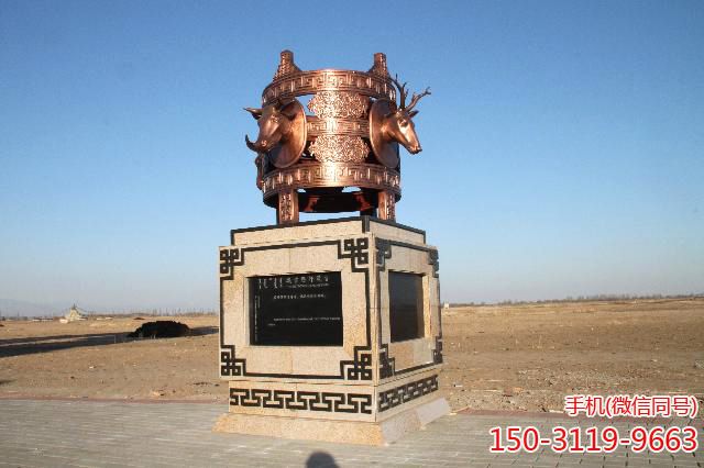 哈素海成吉思汗圣主廣場(chǎng)銅雕 哈素海成吉思汗圣主廣場(chǎng)銅雕